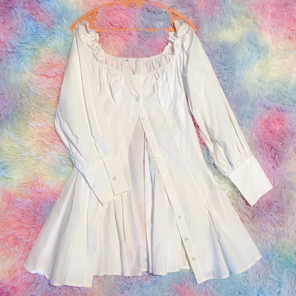 ☁️soft coquette dress☁️